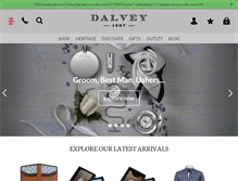 Tablet Screenshot of dalvey.com